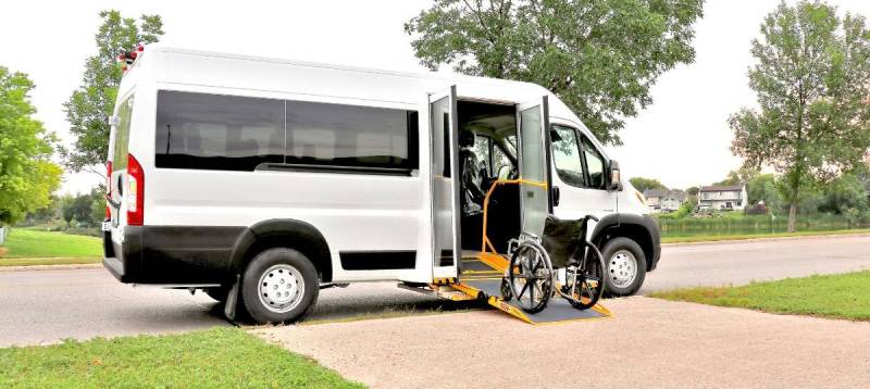 Wheelchair van conversions