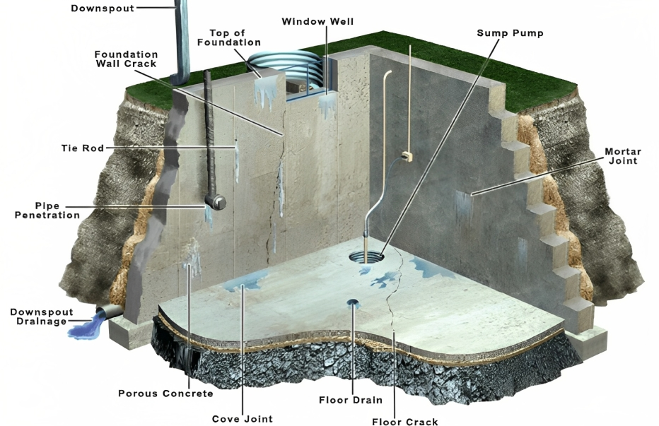 basement floor repair