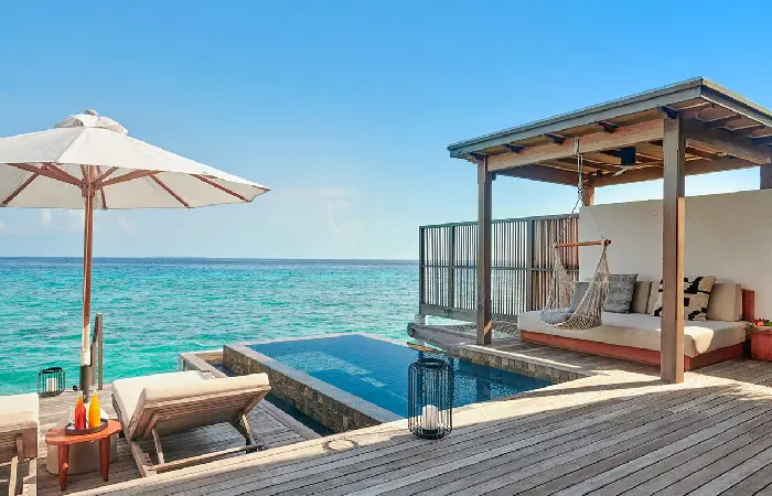 Maldives island resort