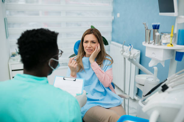 upset dental patient